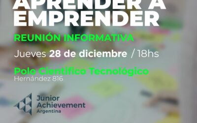 PROGRAMA APRENDER A EMPRENDER: HABRÁ UNA REUNIÓN INFORMATIVA EL JUEVES QUE VIENE (28) EN EL POLO CIENTÍFICO TECNOLÓGICO