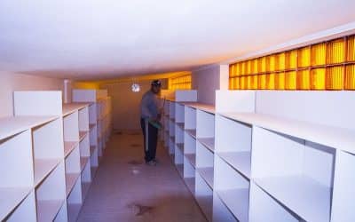 Se traslada material al Archivo Intermedio en el predio de la ex Serenísima