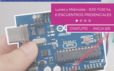 ESTÁ ABIERTA LA INSCRIPCIÓN PARA TRES NUEVOS TALLERES GRATUITOS Y PRESENCIALES QUE SE DICTARÁN EN EL POLO CIENTÍFICO TECNOLÓGICO