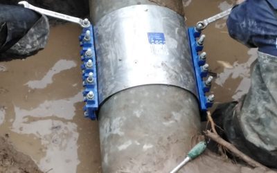 COMENZÓ A RESTABLECERSE EL SERVICIO DE AGUA TRAS LA REPARACIÓN DE UN CAÑO EN ROCA Y PINCÉN
