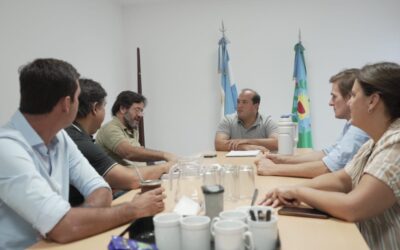 EL INTENDENTE FRANCISCO RECOULAT PUSO EN FUNCIONES EL EQUIPO DE CONDUCCIÓN DEL ENTE DESCENTRALIZADO DE 30 DE AGOSTO