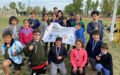 INTEGRANTES DE LA “ESCUELITA” DEL PÚA PARTICIPARON DE UN ENCUENTRO RECREATIVO DE ATLETISMO EN SANTA ROSA