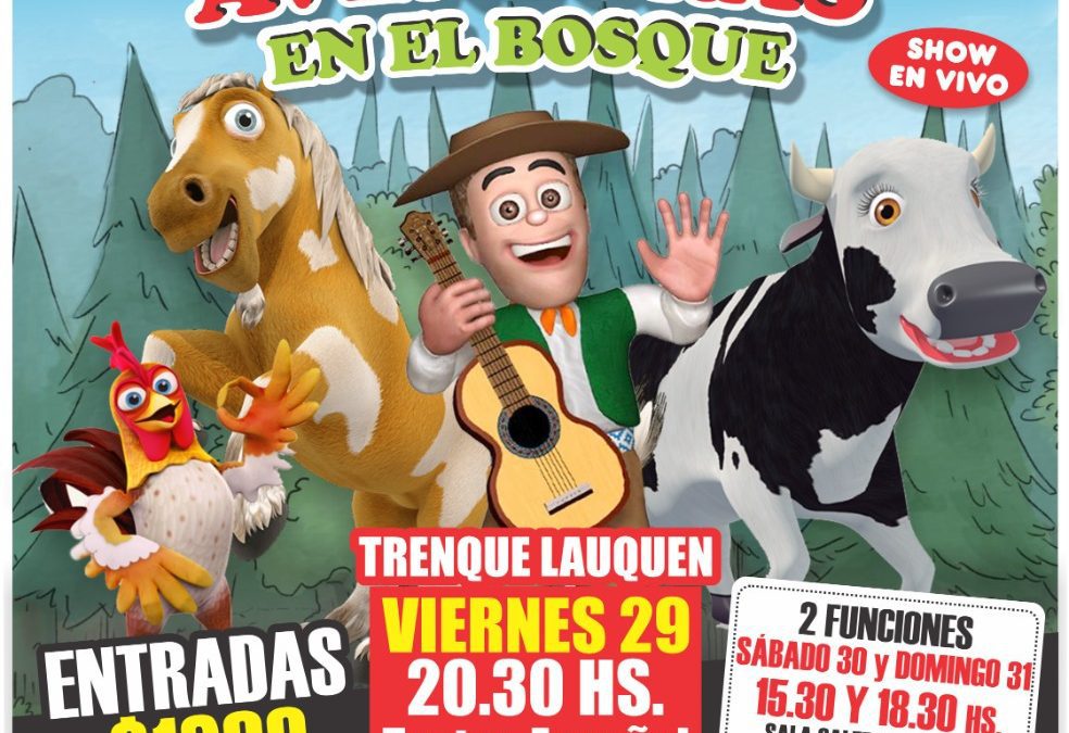 LAS “AVENTURAS EN EL BOSQUE” SE VIVEN Y DISFRUTAN EN FAMILIA ESTE FIN DE SEMANA EN EL TEATRO ESPAÑOL