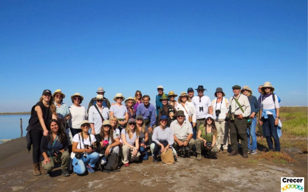 UN CONCURRIDO GRUPO DE VECINOS/AS PARTICIPÓ AYER (JUEVES) DE LA ACTIVIDAD ORGANIZADA POR EL GRUPO CRECER