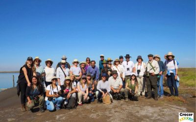 UN CONCURRIDO GRUPO DE VECINOS/AS PARTICIPÓ AYER (JUEVES) DE LA ACTIVIDAD ORGANIZADA POR EL GRUPO CRECER