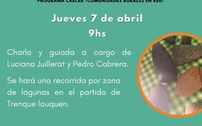 AVISTAJE FOTOGRÁFICO DE AVES, FLORA Y PATRIMONIO ARQUEOLÓGICO, MAÑANA JUEVES (7) DESDE LAS 9