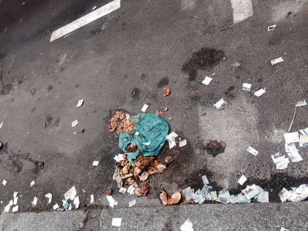 Se solicita sacar los residuos domiciliarios a partir de las 19 hs.