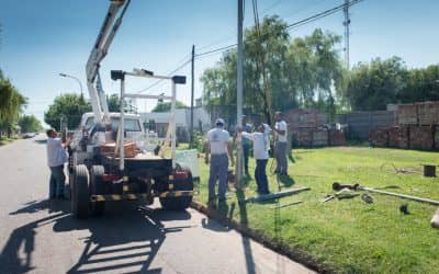 El Municipio coloca bombas para deprimir napas en el Barrio La Lonja