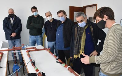 BANCO DE PRUEBAS MUNICIPAL DE MEDIDORES DE AGUA: EL INTENDENTE DESTACÓ LOS BENEFICIOS DE LA INICIATIVA QUE APUNTA A MEJORAR LA CALIDAD DEL SISTEMA