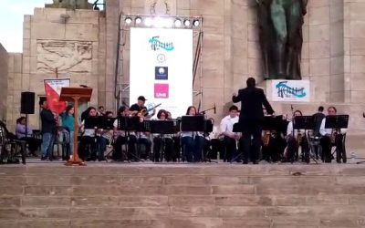 DIRIGIDA POR JOSÉ LUIS VILLARO, LA BANDA MUNICIPAL “LUIS PEREGO” TUVO UNA DESTACADA ACTUACIÓN EN EL “TERCER FESTIVAL NACIONAL DE BANDAS”
