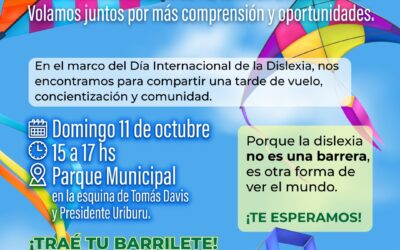 HOY SE CONMEMORA EL DÍA MUNDIAL DE LA DISLEXIA: UNA FECHA PARA CONCIENTIZAR SOBRE ESTA CONDICIÓN ESPECÍFICA DEL APRENDIZAJE