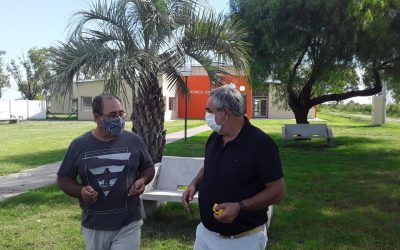 EL INTENDENTE RECORRIÓ OBRAS EN BERUTI: LOS NUEVOS POZOS DE LA MAGDALENA, EL GERIÁTRICO EVITA Y LA FÁBRICA DE CHACINADOS