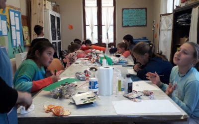 FESTEJOS DE PRIMAVERA, PINTURA DE UN MURAL Y MARATÓN LECTORA, EN LA ESCUELA MUNICIPAL DE BERUTI