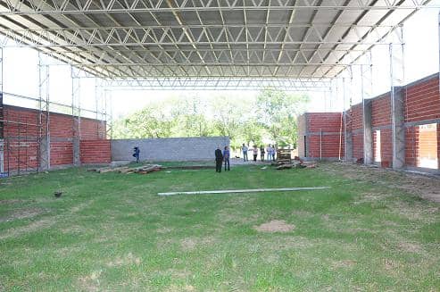 Avanza el Polideportivo de Beruti