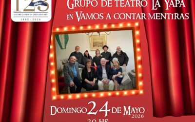 ESTE DOMINGO (24) HABRÁ TEATRO EN LA BIBLIOTECA PÚBLICA RIVADAVIA, A CARGO DEL GRUPO LA YAPA, DE LA LOCALIDAD DE JÁUREGUI