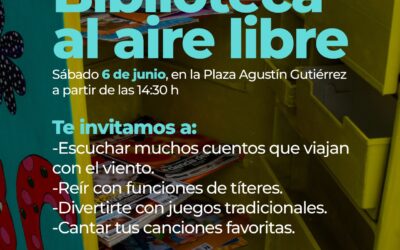 GIRODÍAS: BIBLIOTECA AL AIRE LIBRE, ESTE SÁBADO (6) EN EL MARCO DE LOS 51 AÑOS DE LA ESCUELA MUNICIPAL