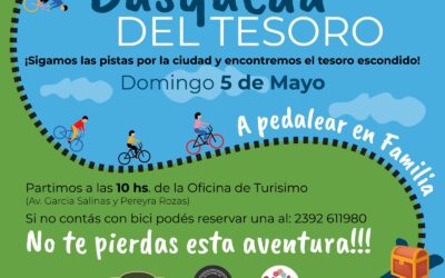 “BICI BÚSQUEDA DEL TESORO”, UNA ACTIVIDAD PARA COMPARTIR EN FAMILIA