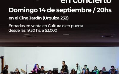LA BIG BAND SE PRESENTA ESTE DOMINGO (14) EN EL CINE JARDÍN