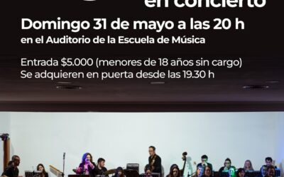 LA BIG BAND SE PRESENTARÁ ESTE DOMINGO (31) EN EL AUDITORIO DE LA ESCUELA MUNICIPAL DE MÚSICA