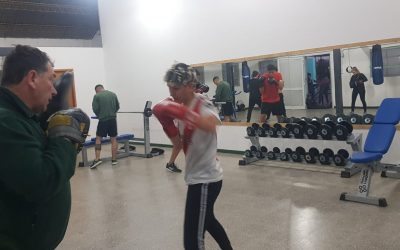 COMENZARON LAS ACTIVIDADES EN LA ESCUELA MUNICIPAL DE BOXEO QUE FUNCIONA EN EL COMPLEJO DEL GIMNASIO DE LA ESCUELA TÉCNICA
