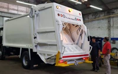 EL MUNICIPIO REEMPLAZÓ LA CAJA COLECTORA DE UN CAMIÓN RECOLECTOR Y YA SON CUATRO LAS UNIDADES RECICLADAS