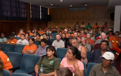 Personal de Ambiente participó hoy de una capacitación