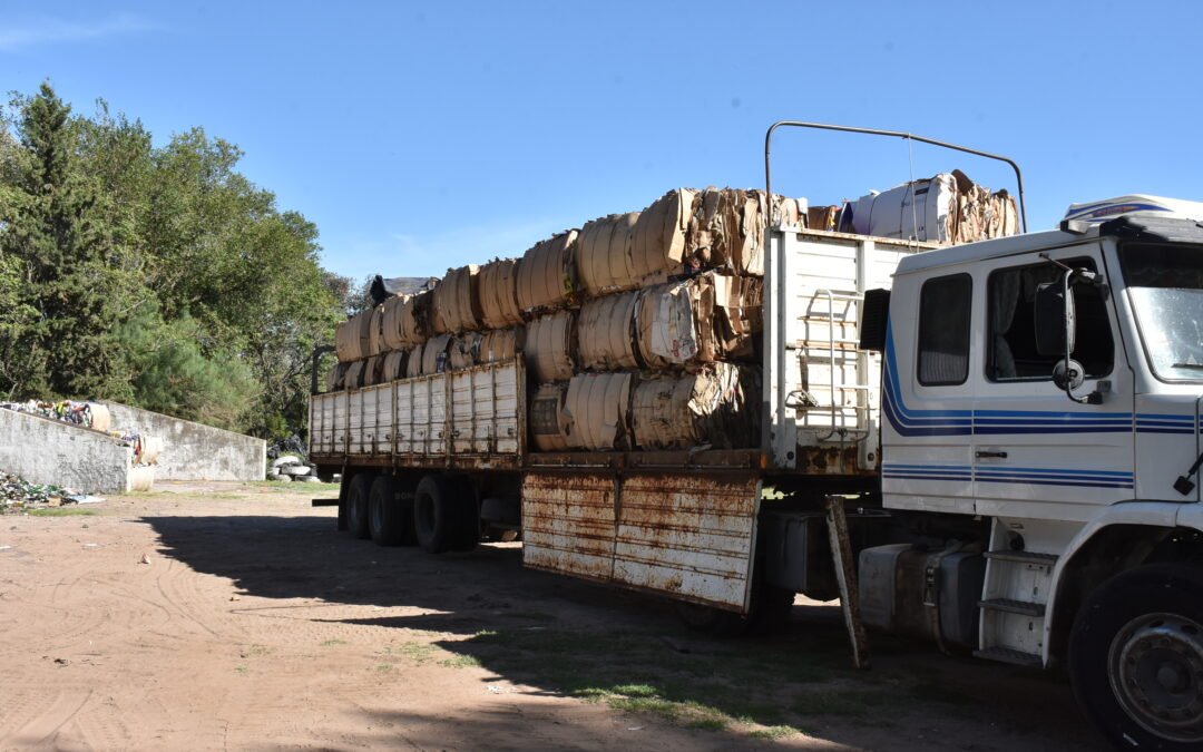 AMBIENTE Y UN NUEVO SISTEMA DE TRABAJO QUE YA RINDE SUS FRUTOS: EN LA PRIMERA OPERACIÓN DEL AÑO SE VENDIERON MAS DE 20 MIL KILOS DE CARTÓN