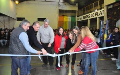 Se reinauguró hoy el gimnasio del CEF 18