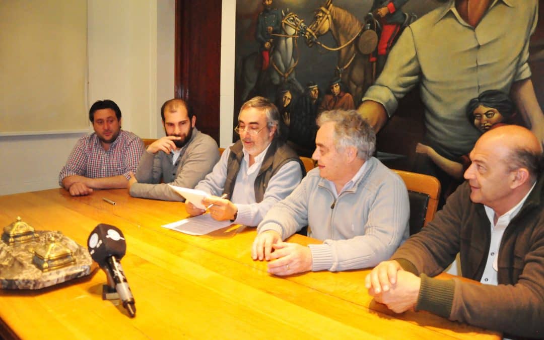 Se firmó convenio para implementar botón antipánico