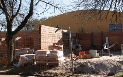 El Municipio avanza con la construcción del CIC en el Barrio Parque