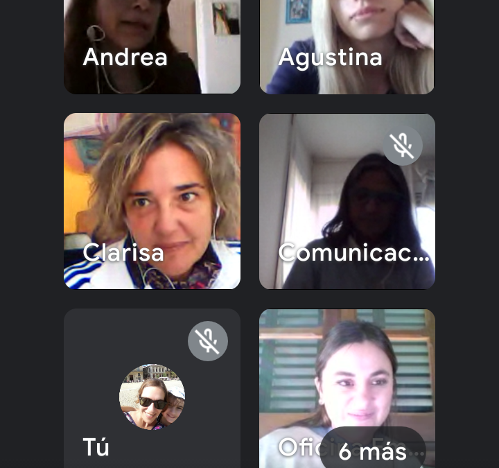 NUEVO ENCUENTRO VIRTUAL CON LOS JÓVENES QUE FORMAN PARTE DEL CURSO DE INTRODUCCIÓN AL TRABAJO