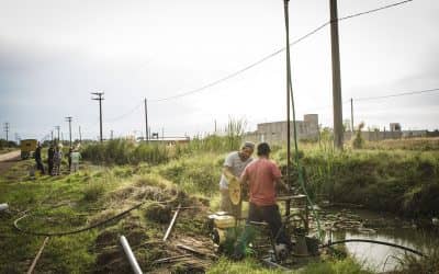 El Municipio trabaja en una importante obra de cloacas