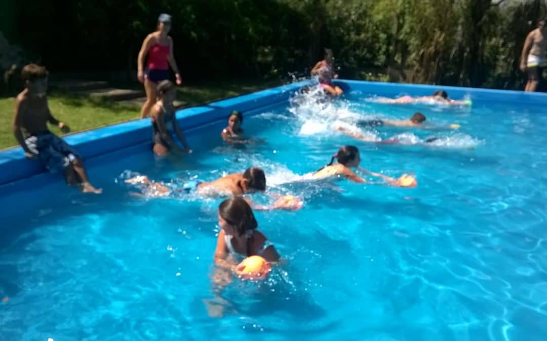 Ocheta niños ya participaron de la Colonia Barrial de Verano