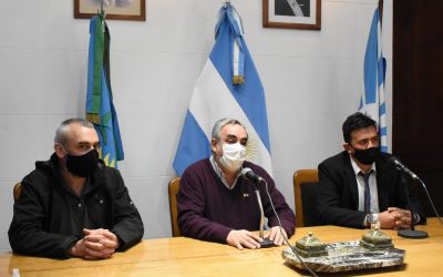 EL INTENDENTE FERNÁNDEZ Y EL DIRECTOR DE INTELIGENCIA CRIMINAL DE LA PROVINCIA, ARIEL FERREYRA, COMENZARON A DELINEAR EL PLAN INTEGRAL DE SEGURIDAD LOCAL