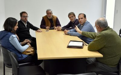 REPRESENTANTES DEL BANCO PROVINCIA EVALUARON EL EDIFICIO DEL ENTE DESCENTRALIZADO PARA LA INSTALACIÓN DE MÁS CAJEROS AUTOMÁTICOS