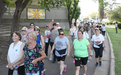 UNA CAMINATA POR EL PARQUE MUNICIPAL QUE CONTÓ CON AMPLIA PARTICIPACIÓN DE VECINOS/AS, MARCÓ EL CIERRE DE LAS ACTIVIDADES POR LA “SEMANA DE LA DIABETES”