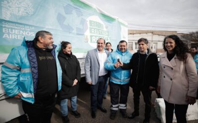 EL MUNICIPIO CUENTA AHORA CON UN NUEVO CAMIÓN PARA FORTALECER LA RECOLECCIÓN DE RESIDUOS RECICLABLES QUE ENTREGÓ LA PROVINCIA