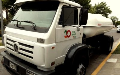 INVERSIÓN MUNICIPAL DE CASI 14,5 MILLONES DE PESOS EN LA COMPRA DE UN CAMIÓN REGADOR PARA EL ENTE DESCENTRALIZADO DE 30 DE AGOSTO