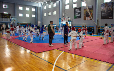 UNOS 80 ALUMNOS DE ESCUELAS DE TAEKWONDO DE LOCALIDADES DE BUENOS AIRES Y LA PAMPA ASISTIERON DURANTE EL FIN DE SEMANA AL “CAMPUS TRENQUE LAUQUEN 2026”