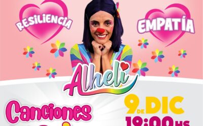 «CANCIONES PARA SER FELIZ CON ALHELÍ”, EL PRÓXIMO SÁBADO (9) EN EL HOGAR CASTELLA Y AL DÍA SIGUIENTE (DOMINGO) EN EL GERIÁTRICO EVITA DE BERUTI