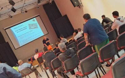 DEFENSA CIVIL MUNICIPAL DIO UNA CHARLA SOBRE PRIMEROS AUXILIOS Y RCP A LA COMISIÓN Y ÁRBITROS DEL TORNEO CONRADO VILLEGAS