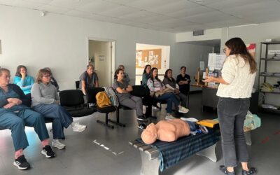 EL CAPS AMEGHINO REALIZÓ JORNADAS DE CAPACITACIÓN EN EMERGENCIAS PARA TODO SU PERSONAL