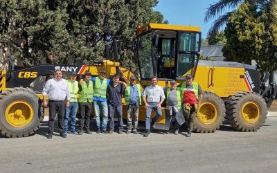 CAPACITACIÓN DE EMPLEADOS MUNICIPALES EN FUNCIONAMIENTO Y CONDUCCIÓN DE MOTONIVELADORAS