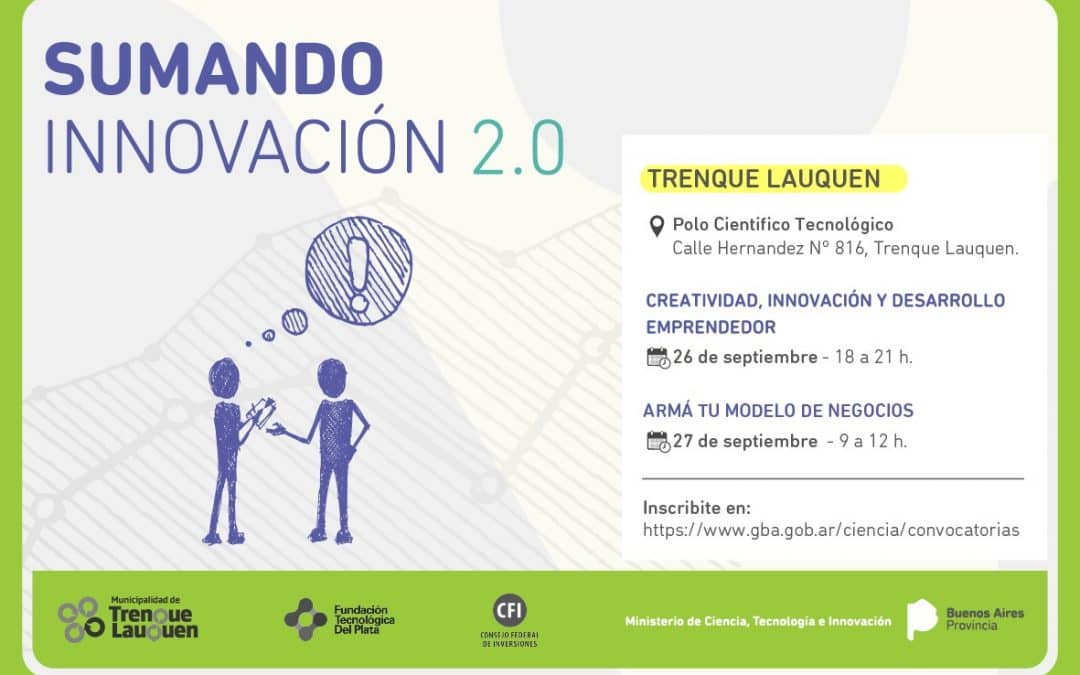 CREATIVIDAD, INNOVACIÓN Y DESARROLLO EMPRENDEDOR, EN UNA NUEVA CAPACITACIÓN GRATUITA PARA EMPRENDEDORES