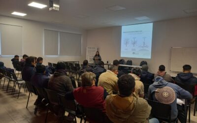 EL MUNICIPIO CAPACITÓ A PODADORES DE TRENQUE LAUQUEN QUE DESARROLLAN LA ACTIVIDAD DEBAJO DE LAS LÍNEAS DE MEDIA Y ALTA TENSIÓN, TELEFONÍA E INTERNET