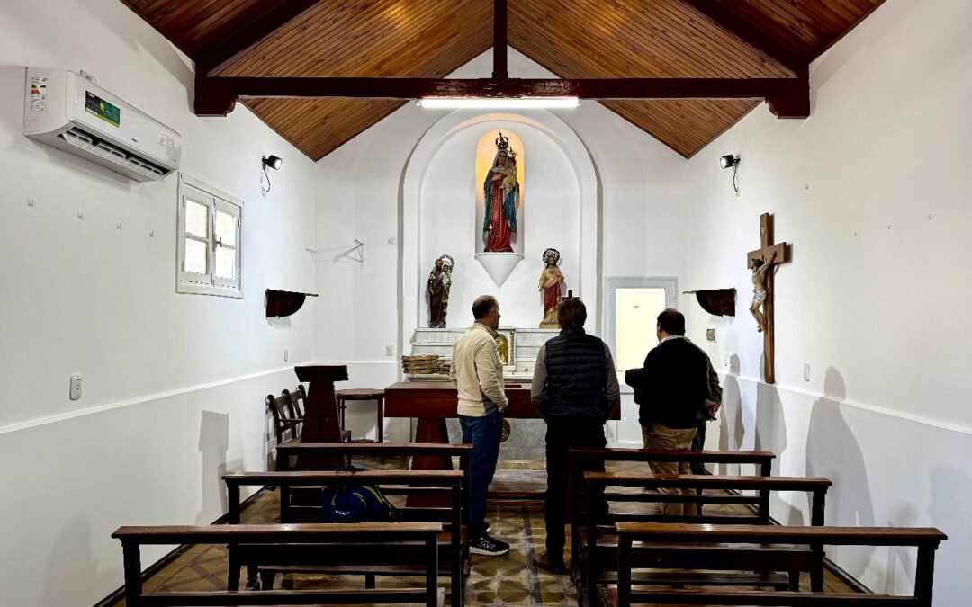HOSPITAL MUNICIPAL: SE REFACCIONÓ LA CAPILLA Y QUEDÓ HABILITADO EL PASILLO TÉCNICO ENTRE LA GUARDIA Y EL INGRESO PRINCIPAL