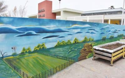 INAUGURARON LOS MURALES EN EL CAPS RAMÓN CARRILLO