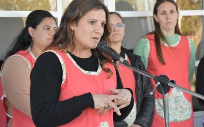 CAROLINA SANTAMARÍA: “NOS EMOCIONA MUCHÍSIMO PODER TRABAJAR EN ESTA ESCUELA”