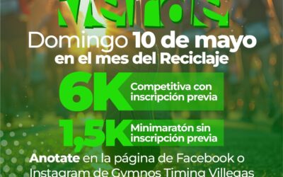 CON MUY BUENA INSCRIPCIÓN Y GRAN EXPECTATIVA, ESTE DOMINGO (10) SE CORRERÁ LA SEGUNDA EDICIÓN DE LA CARRERA VERDE
