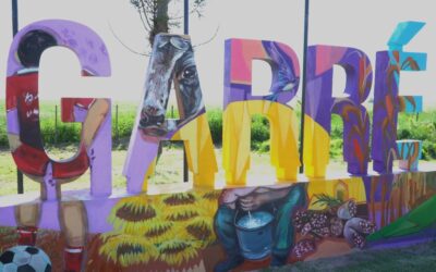 GARRÉ CELEBRÓ SU 114° ANIVERSARIO CON UN EMOTIVO ACTO, RECONOCIMIENTOS Y LA PRESENTACIÓN DE UNA OBRA ARTÍSTICA COMUNITARIA